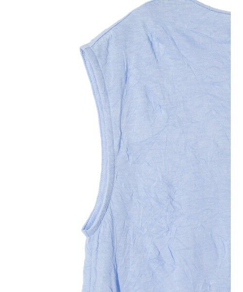 MIDIUMISOLID / ミディウミソリッド カットソー | MIDIUMISOLID for Ladies シースルーハイネックノースリーブインナー | 詳細3