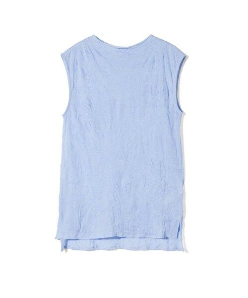 MIDIUMISOLID / ミディウミソリッド カットソー | MIDIUMISOLID for Ladies シースルーハイネックノースリーブインナー（ラベンダー(color32)）