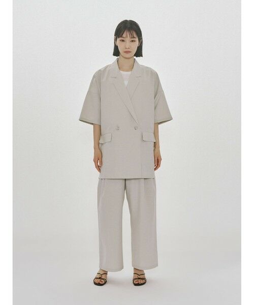MIDIUMISOLID / ミディウミソリッド カットソー | MIDIUMISOLID for Ladies シースルーハイネックノースリーブインナー | 詳細10