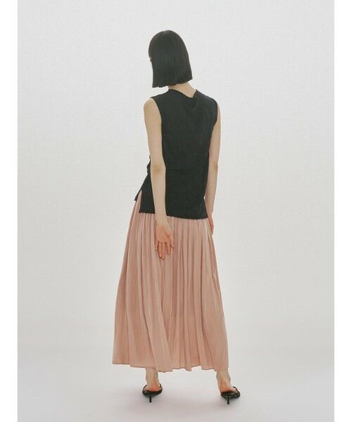 MIDIUMISOLID / ミディウミソリッド カットソー | MIDIUMISOLID for Ladies シースルーハイネックノースリーブインナー | 詳細17