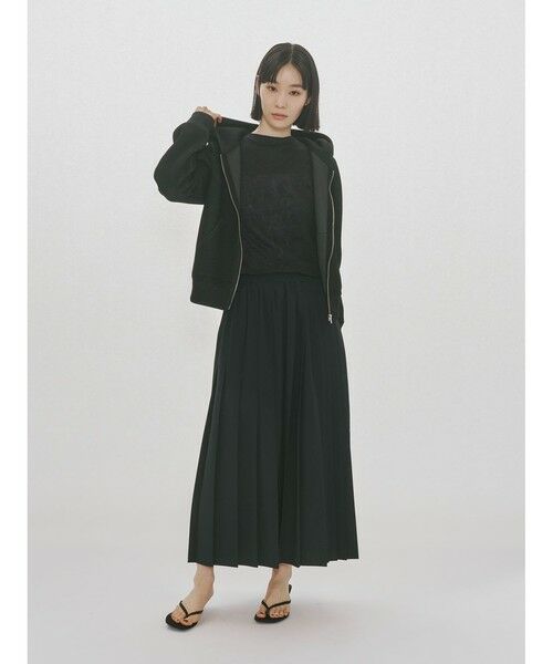 MIDIUMISOLID / ミディウミソリッド カットソー | MIDIUMISOLID for Ladies シースルーハイネックノースリーブインナー | 詳細18