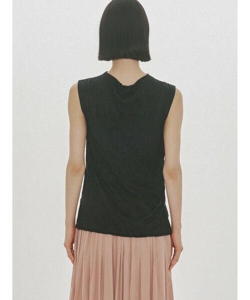 MIDIUMISOLID / ミディウミソリッド カットソー | MIDIUMISOLID for Ladies シースルーハイネックノースリーブインナー | 詳細14
