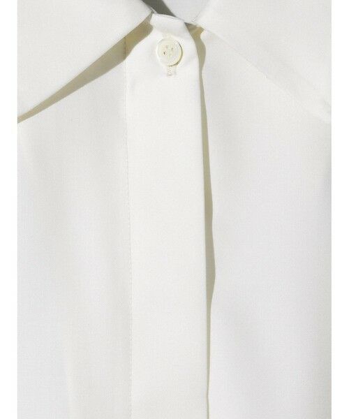 MIDIUMISOLID / ミディウミソリッド シャツ・ブラウス | MIDIUMISOLID for Ladies リラックスロングカフスシャツ | 詳細3