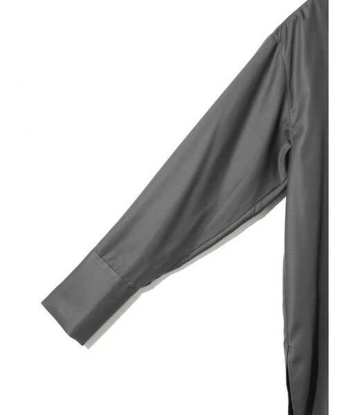 MIDIUMISOLID / ミディウミソリッド シャツ・ブラウス | MIDIUMISOLID for Ladies リラックスロングカフスシャツ | 詳細19