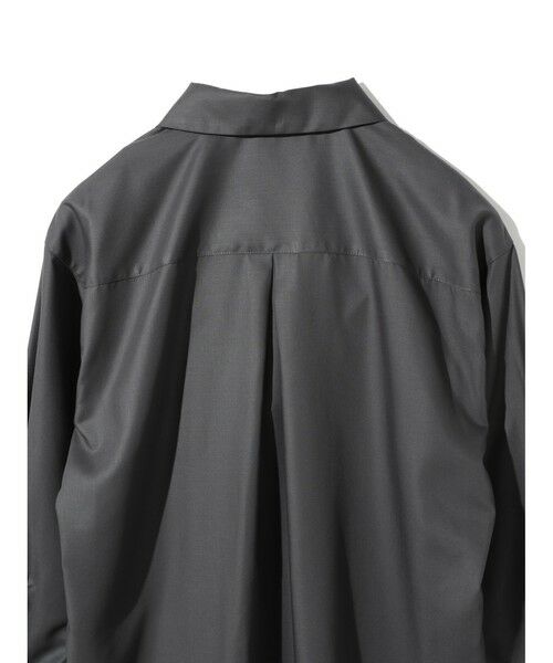 MIDIUMISOLID / ミディウミソリッド シャツ・ブラウス | MIDIUMISOLID for Ladies リラックスロングカフスシャツ | 詳細22