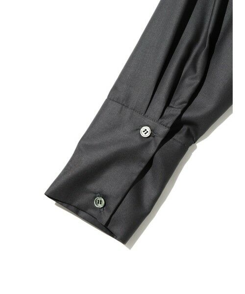 MIDIUMISOLID / ミディウミソリッド シャツ・ブラウス | MIDIUMISOLID for Ladies リラックスロングカフスシャツ | 詳細23