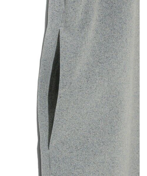 MIDIUMISOLID / ミディウミソリッド ロング・マキシ丈ワンピース | MIDIUMISOLID for Ladies 箔プリントオーガンジーノースリーブワンピース | 詳細11