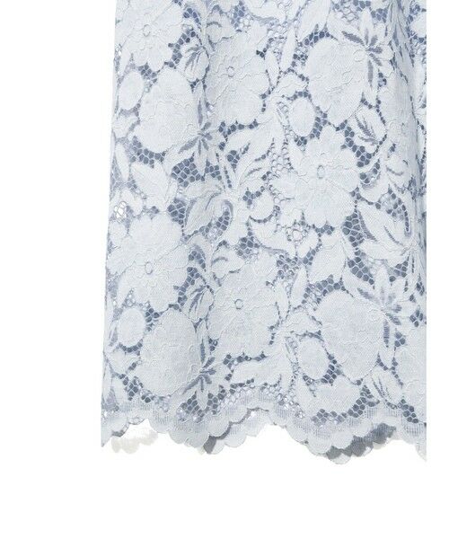 MIDIUMISOLID / ミディウミソリッド ロング・マキシ丈ワンピース | MIDIUMISOLID for Ladies レースコンビシャツワンピース | 詳細12