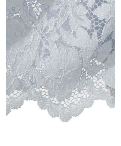 MIDIUMISOLID / ミディウミソリッド ロング・マキシ丈ワンピース | MIDIUMISOLID for Ladies レースコンビシャツワンピース | 詳細15