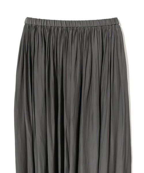 MIDIUMISOLID / ミディウミソリッド ロング・マキシ丈スカート | MIDIUMISOLID for Ladies デザインギャザースカート | 詳細2