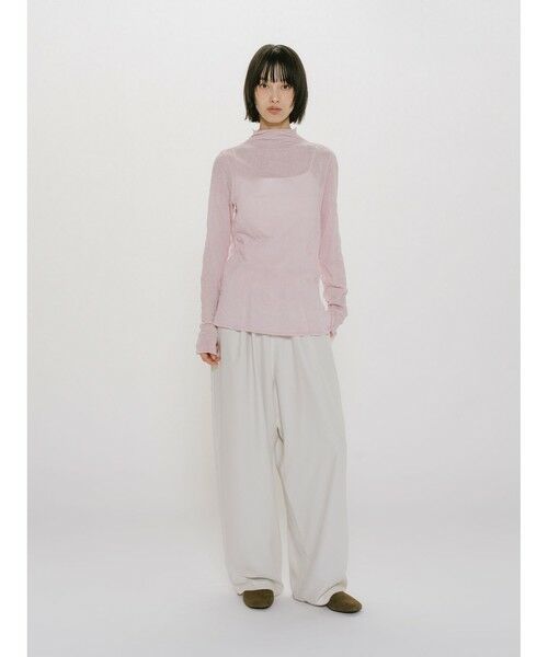 MIDIUMISOLID / ミディウミソリッド カットソー | MIDIUMISOLID for Ladies パッド入りチューブトップ | 詳細10