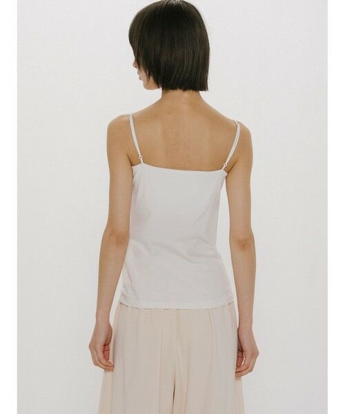 MIDIUMISOLID / ミディウミソリッド カットソー | MIDIUMISOLID for Ladies パッド入りチューブトップ | 詳細5