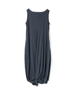MIDIUMISOLID / ミディウミソリッド ロング・マキシ丈ワンピース | MIDIUMISOLID for Ladies ジャージツイストヘムワンピース