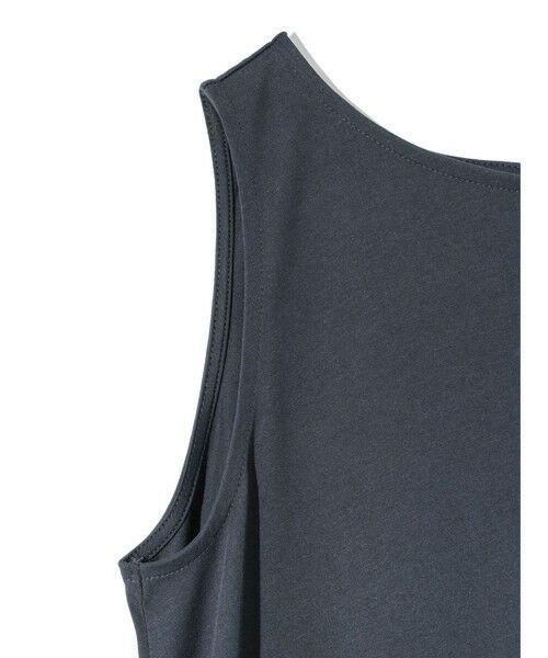 MIDIUMISOLID / ミディウミソリッド ロング・マキシ丈ワンピース | MIDIUMISOLID for Ladies ジャージツイストヘムワンピース | 詳細3