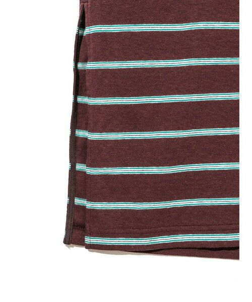 MIDIUMISOLID / ミディウミソリッド ロング・マキシ丈ワンピース | MIDIUMISOLID for Ladies マルチボーダーノースリーブワンピース | 詳細5