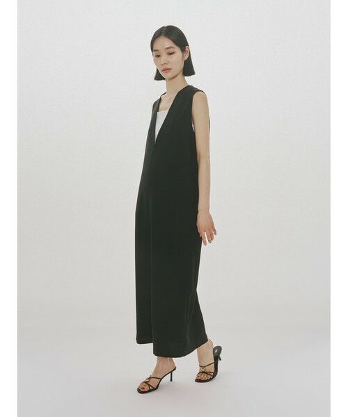 MIDIUMISOLID / ミディウミソリッド ロング・マキシ丈ワンピース | MIDIUMISOLID for Ladies 2WAYスキッパーワンピース | 詳細3