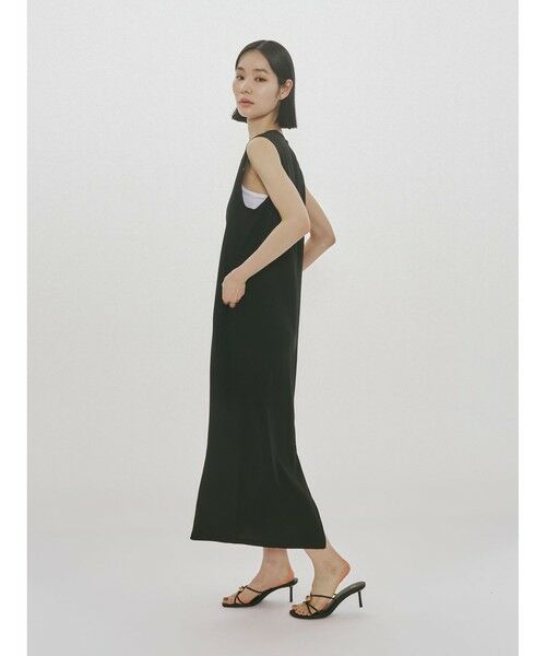 MIDIUMISOLID / ミディウミソリッド ロング・マキシ丈ワンピース | MIDIUMISOLID for Ladies 2WAYスキッパーワンピース | 詳細4