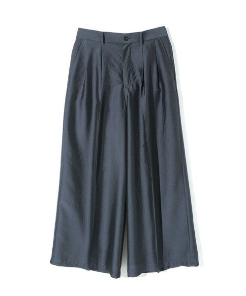 MIDIUMISOLID / ミディウミソリッド その他パンツ | MIDIUMISOLID Men’s シアーストレートスラックス(ネイビー(color77))