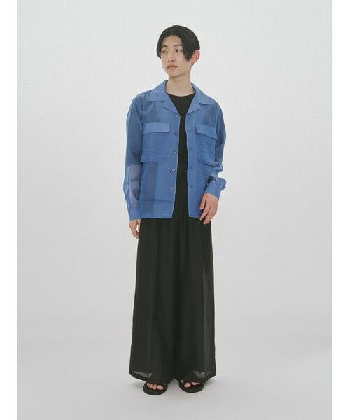MIDIUMISOLID / ミディウミソリッド その他パンツ | MIDIUMISOLID Men’s シアーストレートスラックス | 詳細17