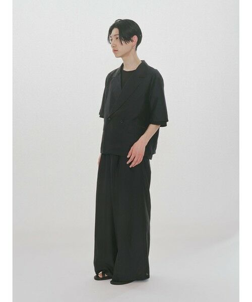 MIDIUMISOLID / ミディウミソリッド その他パンツ | MIDIUMISOLID Men’s シアーストレートスラックス | 詳細10