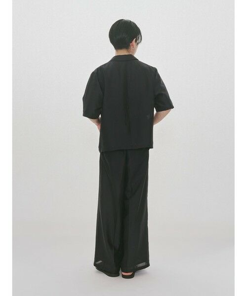 MIDIUMISOLID / ミディウミソリッド その他パンツ | MIDIUMISOLID Men’s シアーストレートスラックス | 詳細12