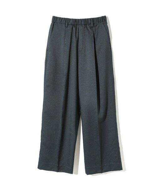 MIDIUMISOLID / ミディウミソリッド その他パンツ | MIDIUMISOLID for Ladies ストレートイージースラックス（ネイビー(color77)）