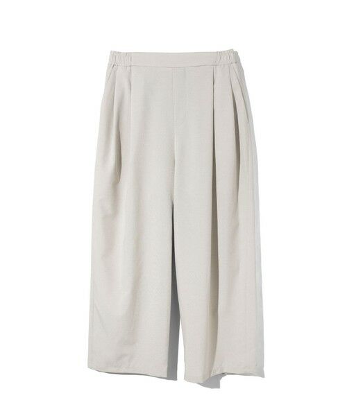 MIDIUMISOLID / ミディウミソリッド その他パンツ | MIDIUMISOLID for Ladies タックイージーパンツ | 詳細2
