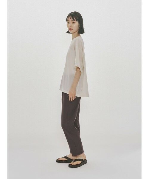 MIDIUMISOLID / ミディウミソリッド その他パンツ | MIDIUMISOLID for Ladies エッセンシャルスリムテーパードパンツ | 詳細3