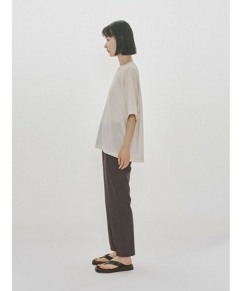 MIDIUMISOLID / ミディウミソリッド その他パンツ | MIDIUMISOLID for Ladies エッセンシャルスリムテーパードパンツ | 詳細4