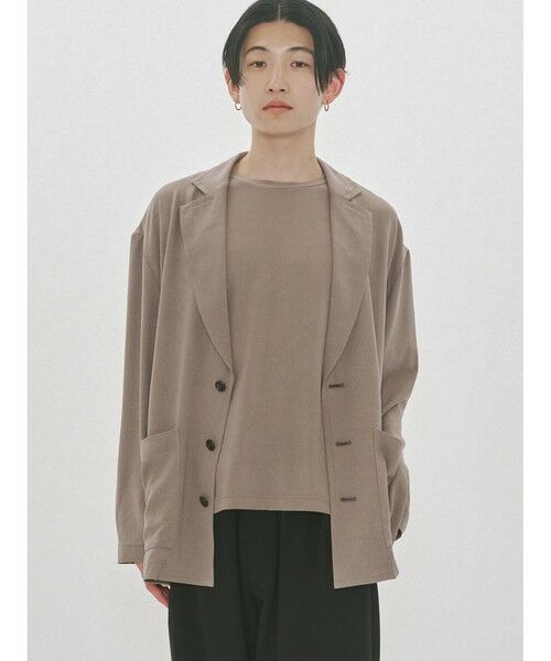 MIDIUMISOLID / ミディウミソリッド テーラードジャケット | MIDIUMISOLID Men’s ジャージジャケット | 詳細16