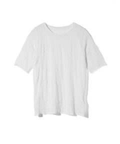 MIDIUMISOLID / ミディウミソリッド カットソー | MIDIUMISOLID for Ladies シースルークルーネックハーフスリーブインナー