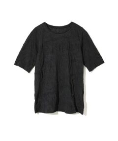 MIDIUMISOLID / ミディウミソリッド カットソー | MIDIUMISOLID for Ladies シースルークルーネックハーフスリーブインナー