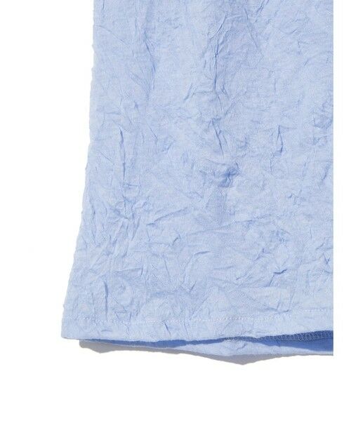 MIDIUMISOLID / ミディウミソリッド カットソー | MIDIUMISOLID for Ladies シースルークルーネックハーフスリーブインナー | 詳細12