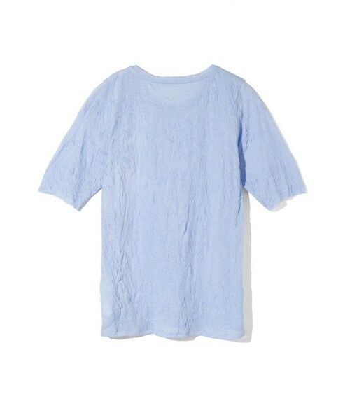 MIDIUMISOLID / ミディウミソリッド カットソー | MIDIUMISOLID for Ladies シースルークルーネックハーフスリーブインナー | 詳細18