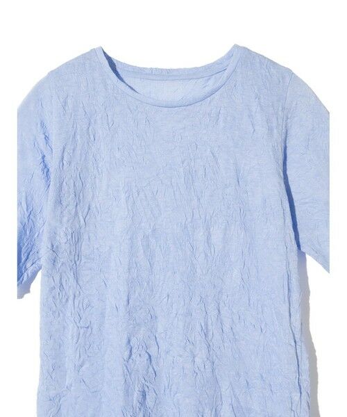 MIDIUMISOLID / ミディウミソリッド カットソー | MIDIUMISOLID for Ladies シースルークルーネックハーフスリーブインナー | 詳細2