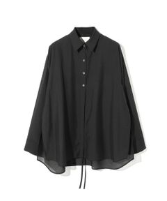 MIDIUMISOLID / ミディウミソリッド シャツ・ブラウス | MIDIUMISOLID for Ladies ドローストリングシャツ