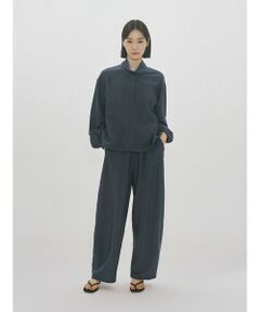 MIDIUMISOLID / ミディウミソリッド その他パンツ | MIDIUMISOLID for Ladies ポプリンイージーパンツ