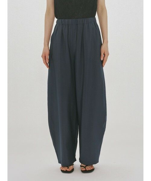 MIDIUMISOLID / ミディウミソリッド その他パンツ | MIDIUMISOLID for Ladies ポプリンイージーパンツ | 詳細6