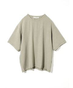 MIDIUMISOLID / ミディウミソリッド カットソー | MIDIUMISOLID Men’s ハーフスリーブシアーベーシックプルオーバー