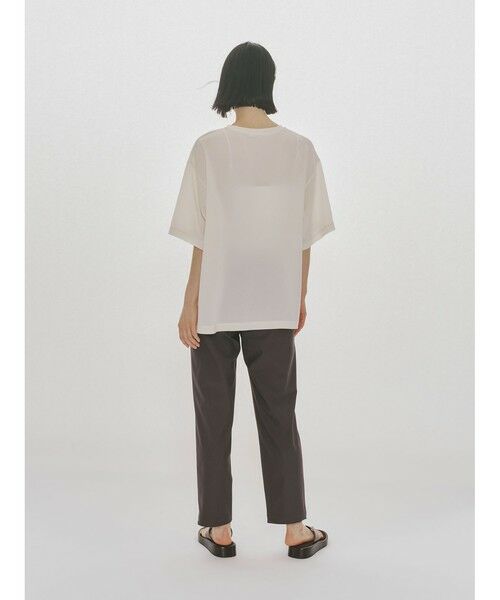 MIDIUMISOLID / ミディウミソリッド カットソー | MIDIUMISOLID Men’s ハーフスリーブシアーベーシックプルオーバー | 詳細14
