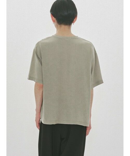 MIDIUMISOLID / ミディウミソリッド カットソー | MIDIUMISOLID Men’s ハーフスリーブシアーベーシックプルオーバー | 詳細20