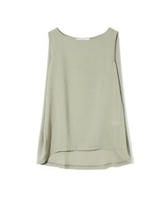 MIDIUMISOLID / ミディウミソリッド カットソー | MIDIUMISOLID for Ladies ノースリーブタックワイドプルオーバー