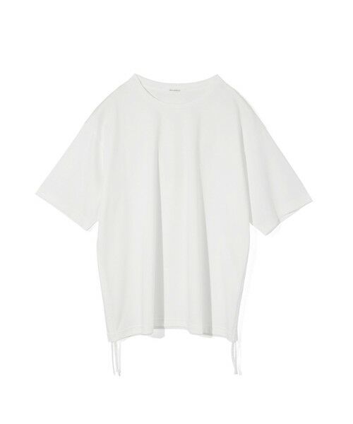 MIDIUMISOLID / ミディウミソリッド カットソー | MIDIUMISOLID for Ladies ドローストリングTシャツ | 詳細1