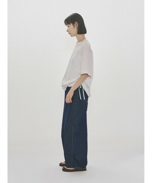 MIDIUMISOLID / ミディウミソリッド カットソー | MIDIUMISOLID for Ladies ドローストリングTシャツ | 詳細9