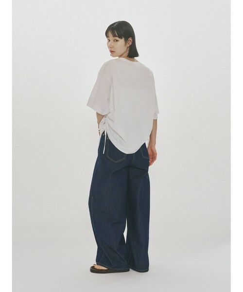 MIDIUMISOLID / ミディウミソリッド カットソー | MIDIUMISOLID for Ladies ドローストリングTシャツ | 詳細10