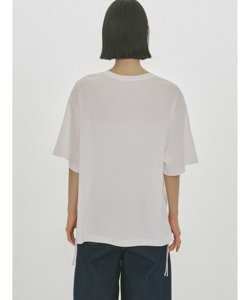 MIDIUMISOLID / ミディウミソリッド カットソー | MIDIUMISOLID for Ladies ドローストリングTシャツ | 詳細7