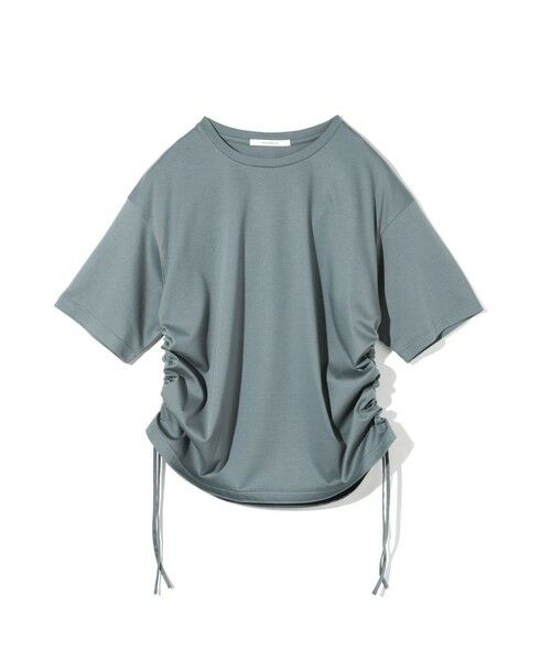 MIDIUMISOLID / ミディウミソリッド カットソー | MIDIUMISOLID for Ladies ドローストリングTシャツ | 詳細15