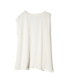 MIDIUMISOLID / ミディウミソリッド カットソー | MIDIUMISOLID for Ladies アシンメトリーフレアプルオーバー