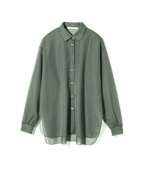 MIDIUMISOLID / ミディウミソリッド シャツ・ブラウス | MIDIUMISOLID for Ladies エッセンシャルジャージーシャツ | 詳細1