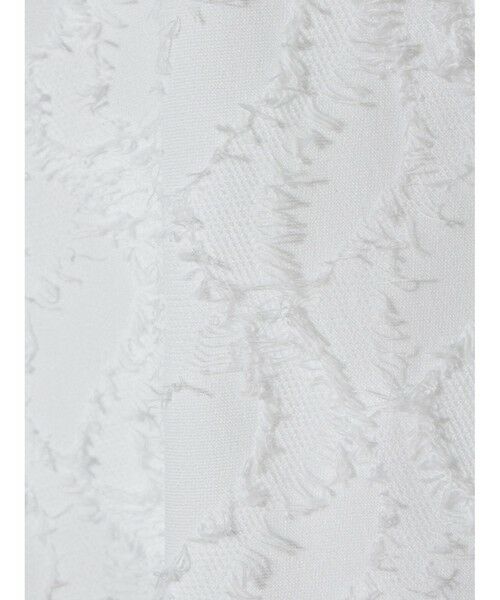 MIDIUMISOLID / ミディウミソリッド カットソー | MIDIUMISOLID for Ladies ジャカードクルーネックシアーインナー | 詳細2